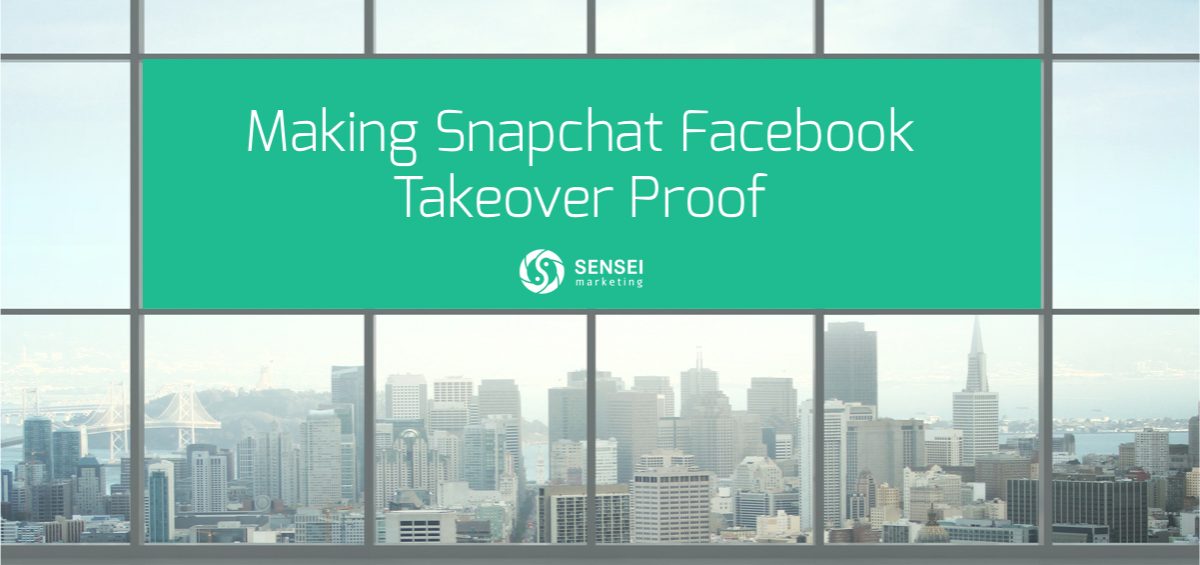 snapchat facebook takeover