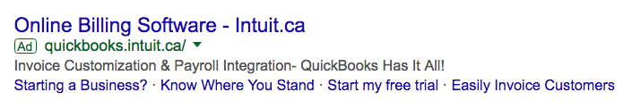 google ad example billing software